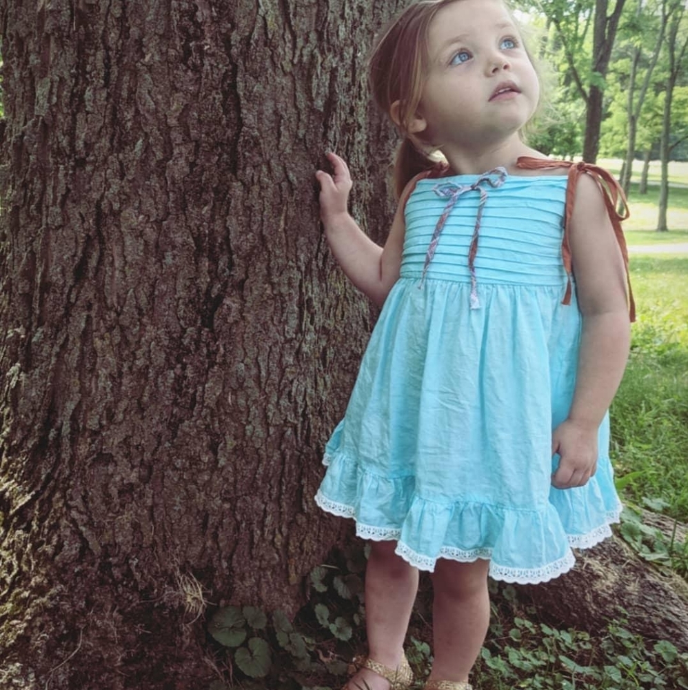 Toddler Girl Dress & Bloomers Boutique WDW Remake